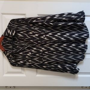 Ann Taylor Camp Shirt, Size Large